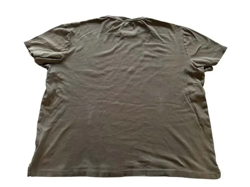 Banana Republic Luxe Touch Tee Mens XL Olive Green Short Sleeve Cotton T-Shirt